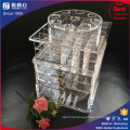 Wholesale New Item Acrylic Spinning Lipstick Makeup Tower